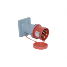 Станковая угловая вилка 3P+N+E, 5х16А, 380-415V, IP44 T-Plast 31.05.318.1600