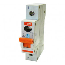Выключатель нагрузки мини-рубильник TDM ELECTRIC ВН-32 1P 50A SQ0211-0006