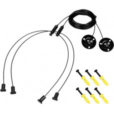 Подвес Arlight LINE-6070 2x4m Set BLACK 1компл 056259