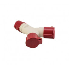 Двухлучевая розетка EKF 1012-214 3Р+РЕ 16А 380В IP44 EKF ps-1012-214-380