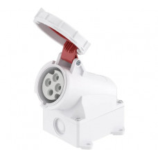 Розетка настенная DKC WS IP67 63A 3P E 400В DIS5156356