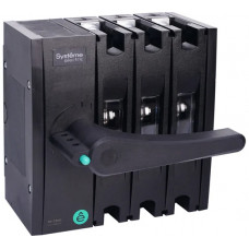 Выключатель-разъединитель Systeme Electric SYSTEMEPACT SD160 3P 160A РУКОЯТКА СЛЕВА ФРОНТ_рукоятка заказывается отдельно SSD01603LF0160
