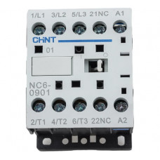 Контактор CHINT NC6-0901 9А 230В 50Гц 1НЗ (R) 247473