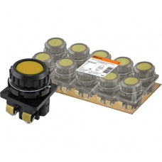 Выключатель TDM ELECTRIC кнопочный КЕ 011-У2-исп.5 желтый 1р 10A 660B IP40 SQ0753-0013
