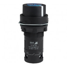 Переключатель 2 положения КЭАЗ OptiSignal Compact D22 C7-SK-210 черный с ключом 1НО XB7NG21 362141