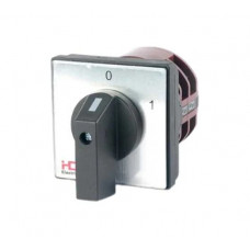 Переключатель кулачковый HLT ПК-1-13 63А 3P 0-1 IP20 085-21-026