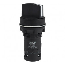 Переключатель 2 положения КЭАЗ OptiSignal Compact D22 C7-S-220 черный 2НО XB7ND23 362134