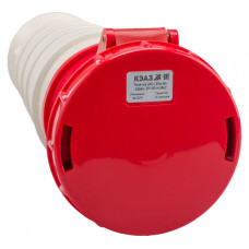 Розетка кабельная КЭАЗ 245-125А-6h-380AC-3P+PE+N-IP67 2 шт 228502