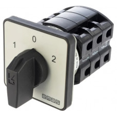 Трехфазный переключатель управления двигателем Emas 1-0-2 40А, 400В. PSA040KD334S
