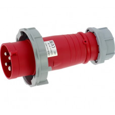 Кабельная контейнерная вилка INPIN 32A/400V/3P+E/IP67/3h, никелированные контакты CA2175
