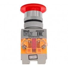 Кнопочный выключатель Dekraft ВК22-AEAL-RED-NEO 25034DEK
