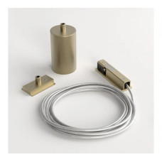 Подвесной комплект Elektrostandard Brass Line для подключения трековой системы освещения к питанию 85009/00 латунь a069703