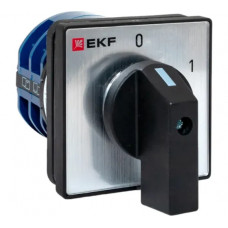 Переключатель кулачковый EKF ПК-1-13 32А 3P «0-1» IP65 pk-1-13-32-65