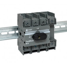 Рубильник EKF 40A 4P c рукояткой управления для прямой установки TwinBlock tb-40-4p-f