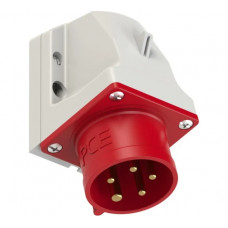 Настенная вилка PCE 16А 400V 3P+N+E IP44 515-6