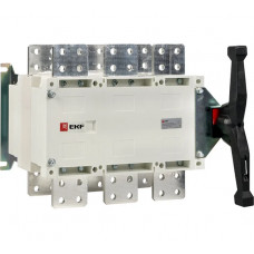 Рубильник-переключатель EKF 1600A 3P с рукояткой PowerSwitch PROxima pscs-1600-3
