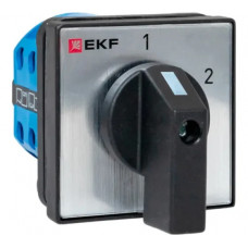 Переключатель кулачковый EKF ПК-1-52 10А 2P «1-2» IP65 pk-1-52-10-65