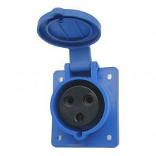 Розетка стационарная ANDELI AM-133 63A 220V~250V 2P+E IP67 ADL13-019