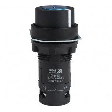 Переключатель 2 положения КЭАЗ OptiSignal Compact D22 C7-SK-220 черный с ключом 2НО XB7NG23 362143