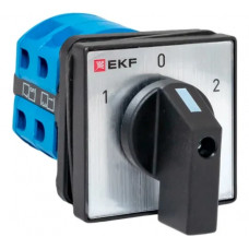 Переключатель кулачковый EKF ПК-1-22 25А 2P «1-0-2» IP65 pk-1-22-25-65