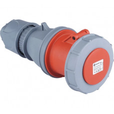 Розетка кабельная переносная TP Electric 63А/400В/3P+E+P/IP67 (красный) 3132-304-1600