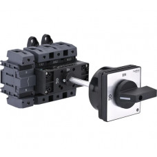 Выключатель разъединитель Systeme Electric 4P 125A IP20, с черной выносной рукояткой, на ДИН-рейке/плате MSD125440B