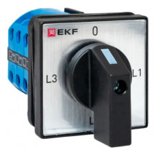 Переключатель кулачковый EKF ПК-1-94 10А 4P для амперметра IP65 pk-1-94-10-65