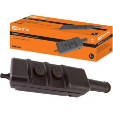 Кнопочный пост TDM ELECTRIC ПКТ-20 на 2 кнопки с ключом IP30 SQ0706-0004