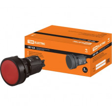 Кнопка TDM ELECTRIC SB7-EA41 d22мм, 1р, красная SQ0746-0019