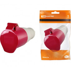 Переносная розетка 235 3Р+РЕ+N 63А 380В IP54 TDM ELECTRIC SQ0603-0018