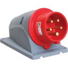 Стационарная вилка IEK ССИ-525 32А-6ч/200/346-240/415В 3Р+РЕ+N IP44 MAGNUM PSN52-032-5