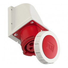 Настенная розетка PCE 32А 400V 3P+E IP67 1242-6