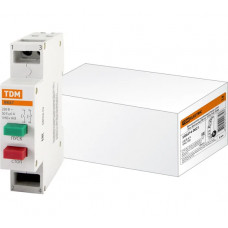 Кнопочный выключатель TDM ELECTRIC пуск-стоп без фиксации ВК-47 1НО1НЗ SQ0214-0021