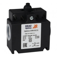 Выключатель концевой КЭАЗ OptiLiS D4N-8131 толкатель пластиковый EN 50047 XCKT2112P16 365314