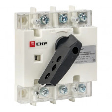 Рубильник-выключатель EKF 100A 3P с рукояткой PowerSwitch PROxima psds-100-3