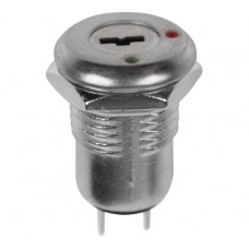 Выключатель ключ REXANT d12 250V 0.5А (2с) ON-OFF (K12-01) 36-4470