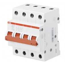 Рубильник ABB 4 полюс SD204/25 рычаг красный 2CDD284101R0025