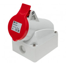 Настенная розетка INPIN 16A/400V/3P+E/IP44 CA105