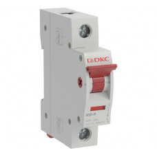 Модульный выключатель нагрузки DKC YON max типа MSD, 1 полюс, 40А 1 ШТ MSD 1P40 MSD-1P40