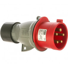 Кабельная вилка ABB 32А 3Р+N+E IР44 переносная 415В Easy&Safe 2CMA101995R1000
