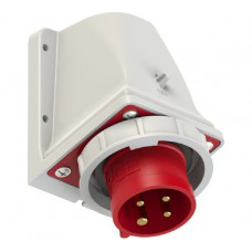 Настенная вилка PCE 32а/380v/3p+e/ip67 5242-6k