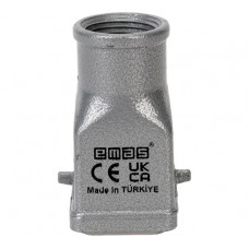Вилка Emas 5 полюсов, 10А, 250В. EBM05FU30