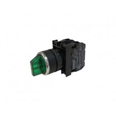Переключатель Emas 2-0-1, с фиксацией, зелёный, 250В AC, 4 А B101SL30Y