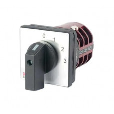 Переключатель кулачковый HLT ПК-1-102 32А 2P 0-1-2-3 IP65 085-21-015