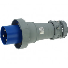 Кабельная вилка INPIN 125A/230V/1P+N+E/IP67 CA3400