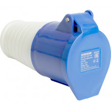 Розетка переносная STEKKER ST-223 32А 220В2P PE IP44, RST32-223-4 49439