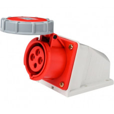 Розетка Dekraft стационарная 3Р+РЕ 16А 380В IP67 РС-103 26200DEK