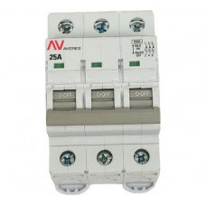 Выключатель нагрузки EKF AVN, 3P 25A AVERES avn-3-25-av