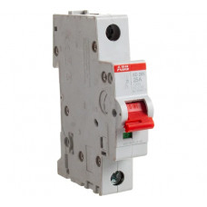 Рубильник ABB 1 полюс SD201/25 рычаг красный 2CDD281101R0025