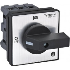 Выключатель разъединитель Systeme Electric 3P 32A IP20, с черной рукояткой на дверцу, 4 винтами MSD32320B